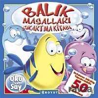 Balık Masalları Çıkartma Kitabı - 1