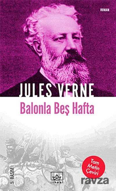 Balonla Beş Hafta - İthaki Yayınları