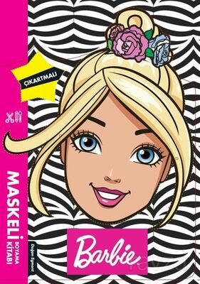 Barbie Maskeli Boyama Kitabı - 1