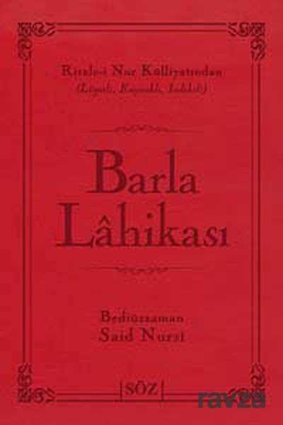 Barla Lahikası (Şamua, İki Renk, İthal Termo Deri Cilt Büyük Boy) - Söz Basım Yayın