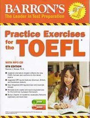 Barron's Practice Exercises for the TOEFL with MP3 CD, 8th Edition - 1