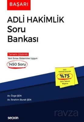 Başarı Adli Hakimlik Soru Bankası - 1