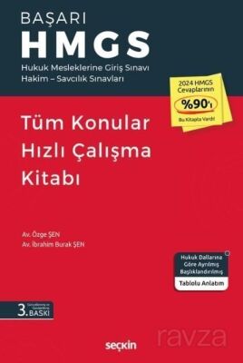 Başarı HMGS Tüm Konular Hızlı Çalışma Kitabı - 1