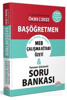 Başöğretmen Meb Çalışma Kitabı Özeti ve Tamamı Çözümlü Soru Bankası - 1