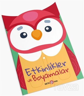 Baykuş-Etkinlikler ve Boyamalar - 1