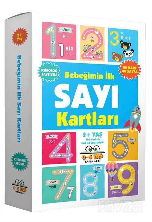 Bebeğimin İlk Sayı Kartları (2+ Yaş) - 0-6 Yaş Yayınları