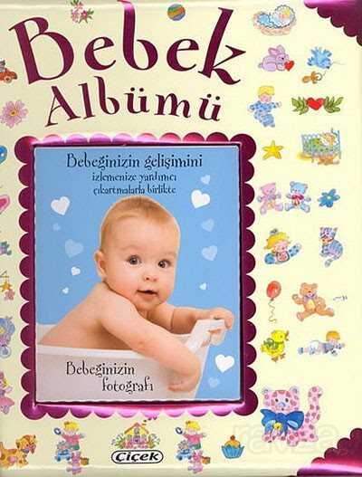 Bebek Albümü - Pembe - Çiçek Yayıncılık