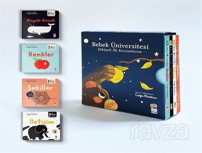 Bebek Üniversitesi / Hikayeli İlk Kavramlarım (4 Kitap) - 1