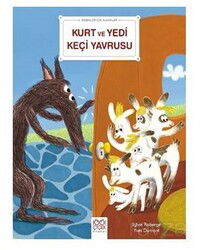 Bebekler İçin Klasikler Kurt ve Yedi Keçi Yavrusu - 1001 Çiçek Kitaplar