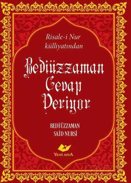 Bediüzzaman Cevap Veriyor Çanta Boy Lügatçeli İndexli - Yeni Asya Neşriyat