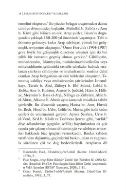 Belagatin Kökleri ve Dallari - 8