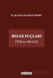 Belge Suçları (TCK m. 204-212) - On İki Levha Yayıncılık