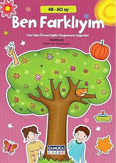 Ben Farklıyım (48-60 Ay) - Çamlıca Çocuk Yayınları