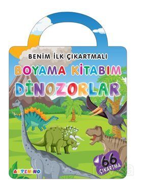 Benim İlk Çıkartmalı Boyama Kitabım Dinozorlar - 1