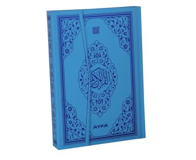 Benim Kur’anım Mavi Renkli-Bilgisayar Hatlı-Orta Boy (Kod:123M) - 2