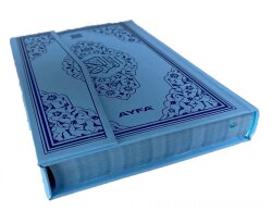 Benim Kur’anım Mavi Renkli-Bilgisayar Hatlı-Orta Boy (Kod:123M) - 5