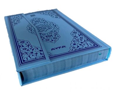 Benim Kur’anım Mavi Renkli-Bilgisayar Hatlı-Orta Boy (Kod:123M) - 5