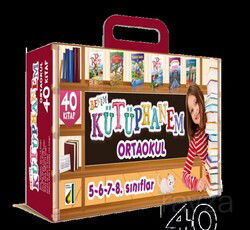 Benim Kütüphanem Ortaokul (40 Kitap) - Damla Yayınları
