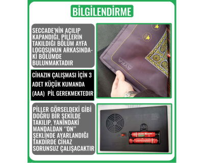 Benim Seccadem Çocuklar Için Konusan Namaz Kildiran Seccade - 2