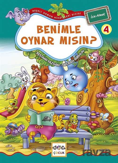 Benimle Oynar mısın? / Neşeli Orman Hikayeleri (Büyük Boy) - Nar Yayınları