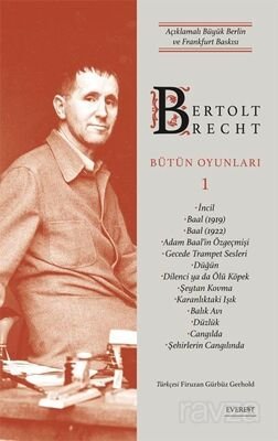 Bertolt Brecht Bütün Oyunları 1 (Karton Kapak) - 1