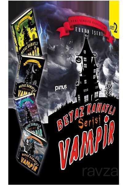 Beyaz Kanatlı Vampir Set 2 - Pinus Kitap