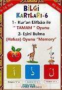 Bilgi Kartları 6 / Kur'an Elifbası İle Tamam Oyunu (90 Kart) (Kod: 23) - Uysal Yayınları (İstanbul)