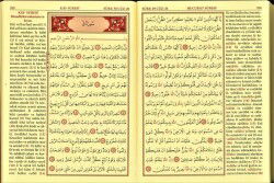 Bilgisayar Hatlı Kur’an-ı Kerim ve Renkli Türkçe Okunuşu (Rahle Boy-Kod:132) - 2