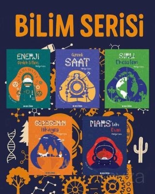 Bilim Serisi - İlkokul Okuma Kitapları - 5li Set - 1