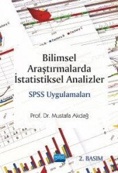 Bilimsel Araştırmalarda İstatistiksel Analizler SPSS Uygulamaları - Nobel Yayın Dağıtım