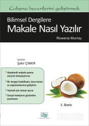 Bilimsel Dergilere Makale Nasıl Yazılır - Anı Yayıncılık