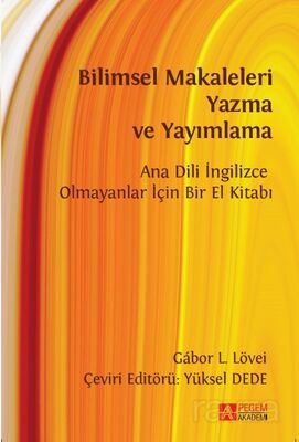 Bilimsel Makaleleri Yazma ve Yayımlama - 1