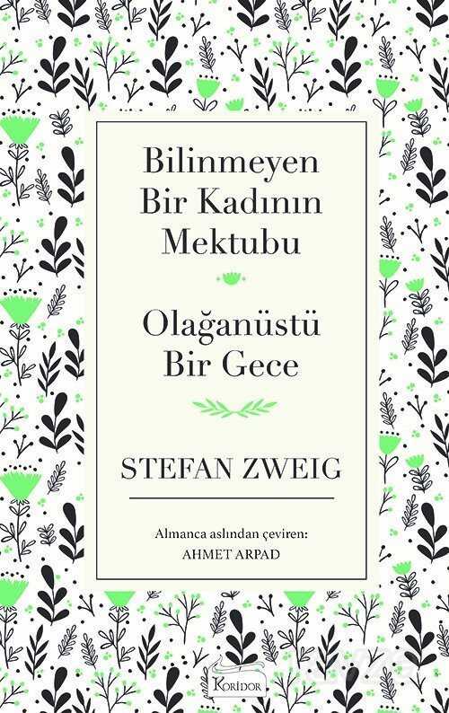 Bilinmeyen Bir Kadının Mektubu (Ciltli Özel Bez Baskı) - 1