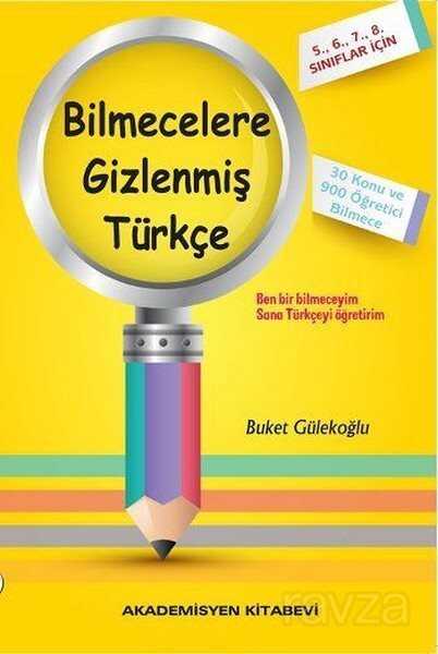 Bilmecelere Gizlenmiş Türkçe - Akademisyen Kitabevi