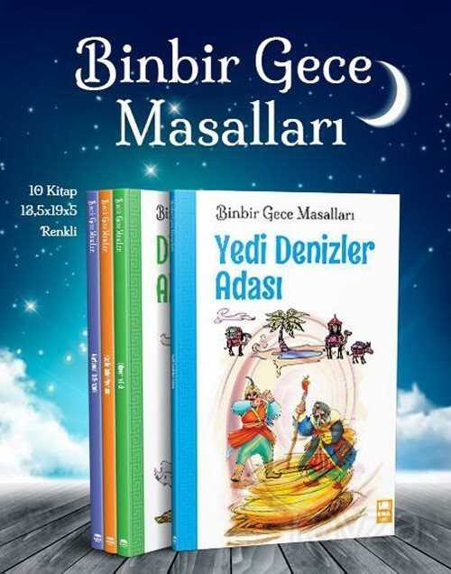 Binbir Gece Masalları Seti (10 Kitap Takım) - Ema Genç Kitap