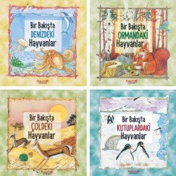 Bir Bakışta Hayvanlar Serisi (4 Kitap) - Yumurcak Yayınları