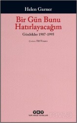 Bir Gün Bunu Hatırlayacağım / Günlükler 2. Cilt 1987-1995 - Yapı Kredi Yayınları