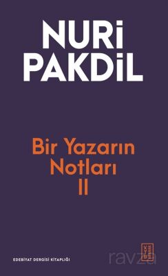 Bir Yazarın Notları 2 - 1