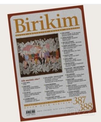 Birikim Aylık Sosyalist Kültür Dergisi Sayı: 387/388 Temmuz-Ağustos 2021 - 1