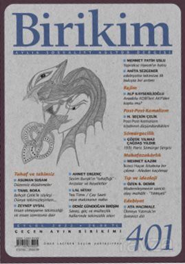 Birikim Aylık Sosyalist Kültür Dergisi Sayı:401 Eylül 2022 - 1