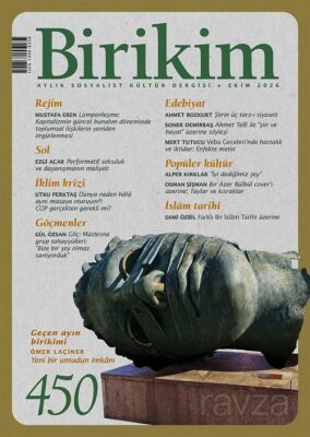 Birikim Dergisi Sayı: 450 Ekim 2026 - 1