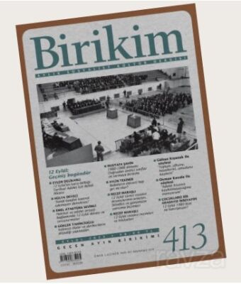 Birikim Dergisi Sayı:413 Eylül 2023 - 1