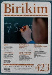 Birikim Dergisi Sayı:423 Temmuz 2024 - Birikim Yayınları (Dergi)