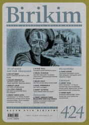 Birikim Dergisi Sayı:424 Ağustos 2024 - Birikim Yayınları (Dergi)