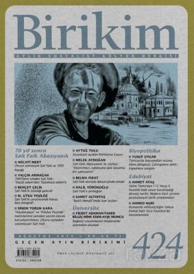 Birikim Dergisi Sayı:424 Ağustos 2024 - 1