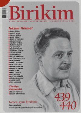 Birikim Dergisi Sayı:439-440 Kasım-Aralık 2025 - 1