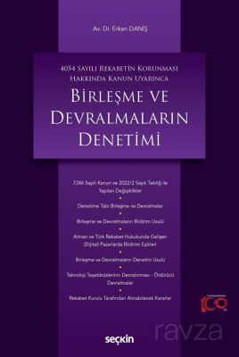 Birleşme ve Devralmaların Denetimi - 1