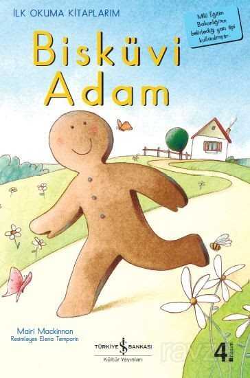 Bisküvi Adam (Ciltli) / İlk Okuma Kitaplarım - İş Bankası Yayınları