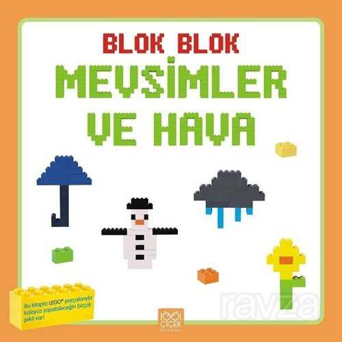 Blok Blok - Mevsimler ve Hava - 1001 Çiçek Kitaplar