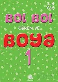 Bol bol Öğren ve Boya 1 (3-4 Yaş) - 1